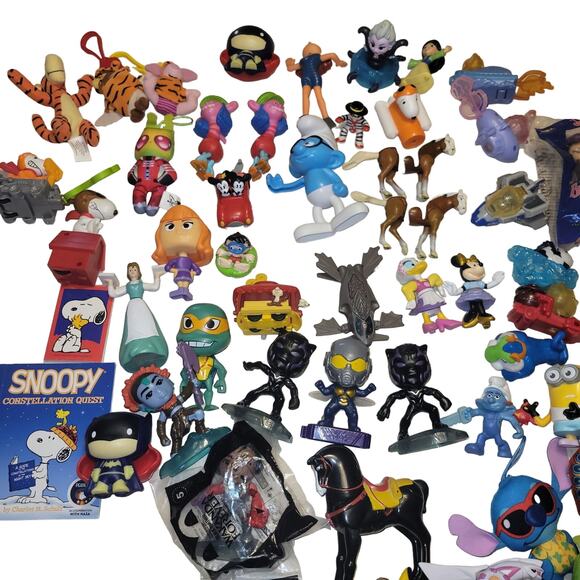 Lot of 68 Happy Meal Toys McDonald's & Other Restaurant Toys - Picture 15 of 16